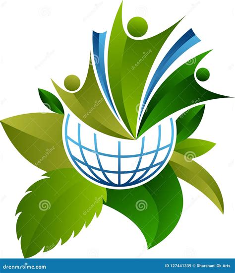 Ecology World Logo Stock Vector Illustration Of Energy 127441339