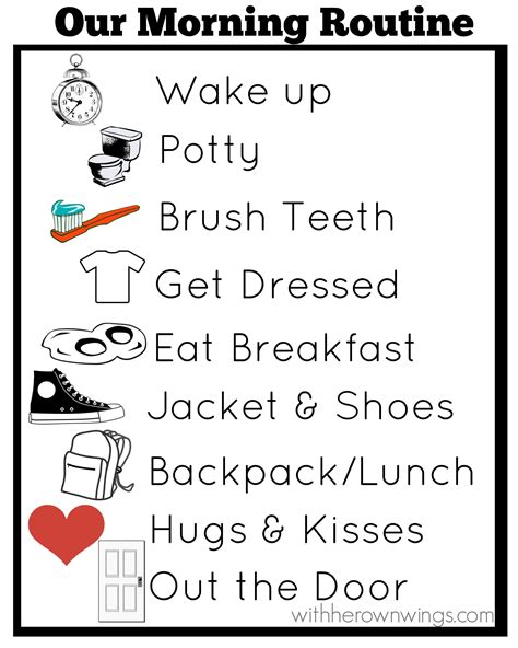 Pin By Christine Corder On Parenting Morning Routine
