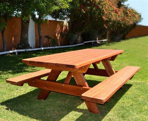 Quality garden tables for your garden and patio at jysk. Picnic Table Plans Redwood PDF Woodworking
