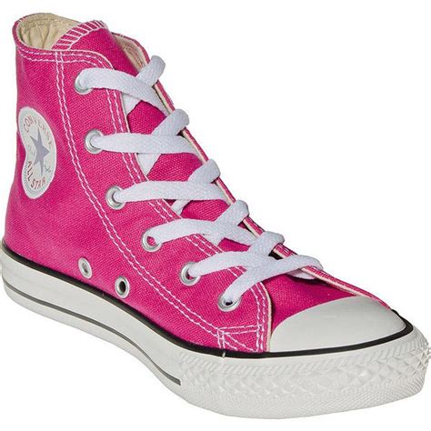 Converse Hi Top Kids Boots Cosmos Pink 39 Liked On Polyvore
