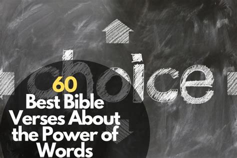 60 Best Bible Verses About The Power Of Words