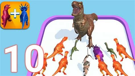 Merge Master Dinosaur Fusion Walkthrough Gameplay Android Youtube