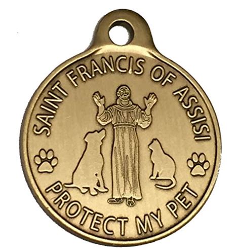 However, saint roch was historically a french noble. Protect My Pet Bronze Dog Cat Tag Charm by RecoveryChip ...