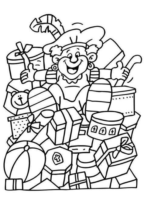 Best 111 * SINTERKLAAS kleurplaten! images on Pinterest Other