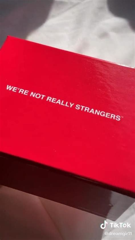 Each player write a message to each of the other players. we're not really strangers card game Video | Card games, Drinking games for parties, Family ...