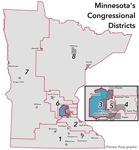 3rd Congressional District Washington Map Map