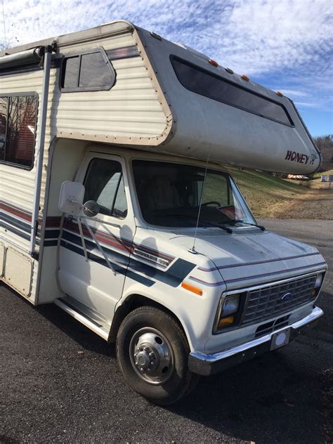 1989 Ford Econoline Motorhome With Low Miles 31753 In Good Working