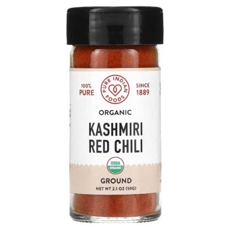 Pure Indian Foods Organic Kashmiri Red Chili Ground 21 Oz 59 G 2