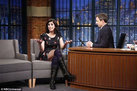 Sarah Silverman Makes Bold Fashion Statement At Bowery Hotel In New