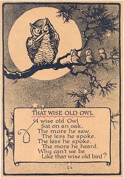 To Dear Me On Twitter Classic Poems Owl Illustration Words