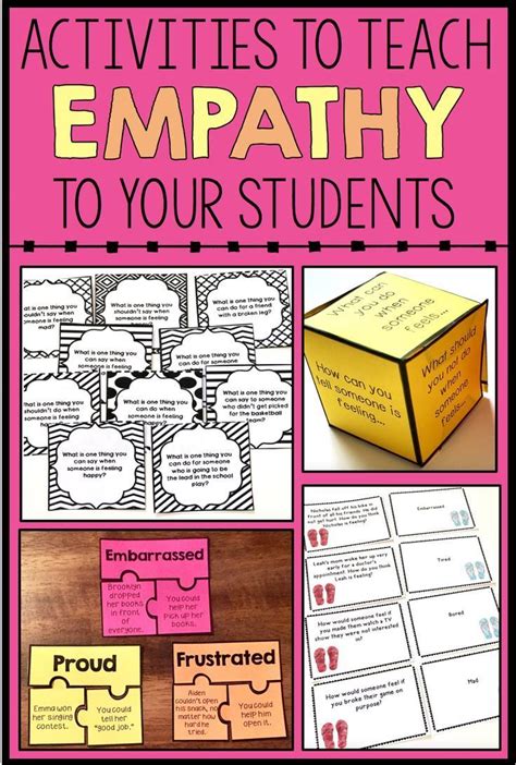 Empathy Activities Bundle Save 20 Empathy Activities Empathy