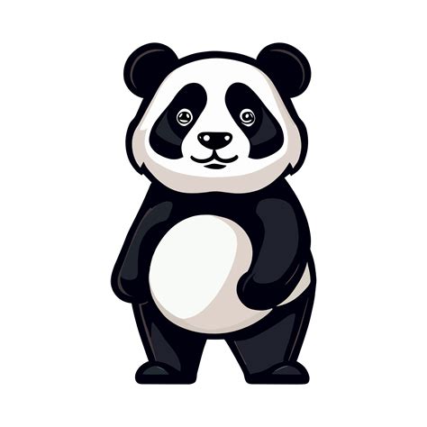 Happy Panda Clipart Transparent Background 24044167 Png