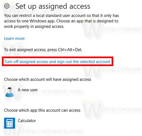 Setup Assigned Access In Windows Kiosk Mode