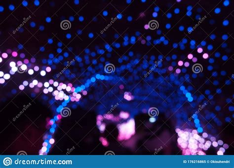 Bokeh ibu dan anak tiri liburan #5 bantu subscribe channel aku ya. Colorful Sparkling Lights In Gwangmyeong Cave, South Korea. Blurred Background. Stock Image ...