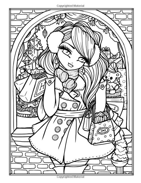 It will make a great stocking stuffer. AmazonSmile: A Whimsy Girls Christmas Coloring Book ...