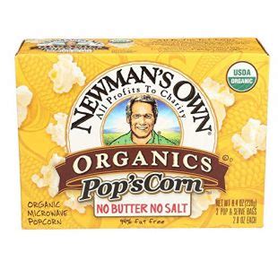 Newman S Own Newman S Own Organics Microwave Popcorn No Butter No