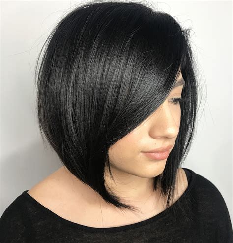 20 Best Collection Of A Line Bob Hairstyles With Arched Bangs