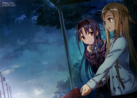 4589828 Anime Girls Yuuki Asuna Konno Yuuki Gun Gale Online Anime