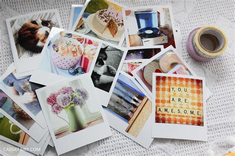 Diy Polaroid Bunting Project My Thrifty Life By Cassie Fairy