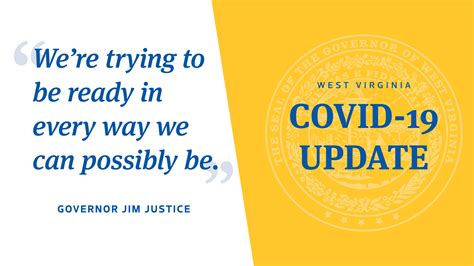 Covid 19 Update Gov Justice Were Trying To Be Ready In Every Way