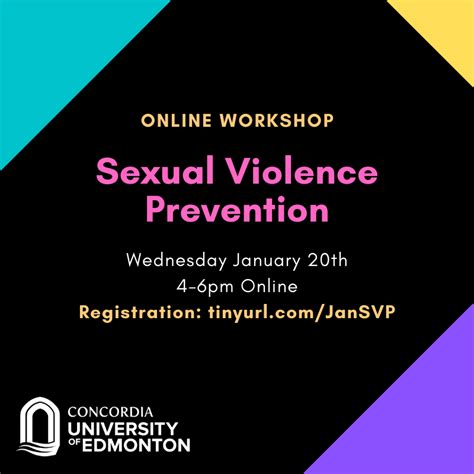 Sexual Violence Prevention And Bystander Intervention Workshop January