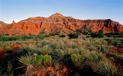 Palo Duro Canyon State Park In Texas Near The Cities Of Amarillo United