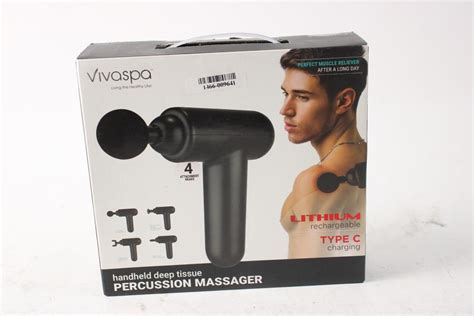 Vivaspa Handheld Deep Tissue Percussion Massager Property Room