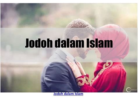 Jodoh Dalam Pandangan Islam