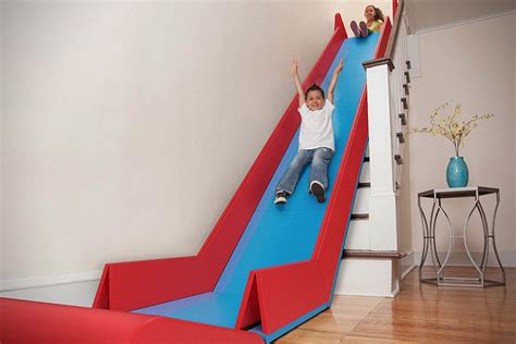 Kit Transforms Your Staircase Into A Slide Indoor Slides Stair Slide