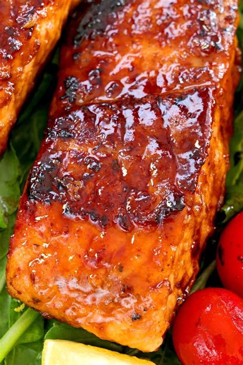 Honey Soy Glazed Salmon Recipe With Images Salmon Recipes Pan