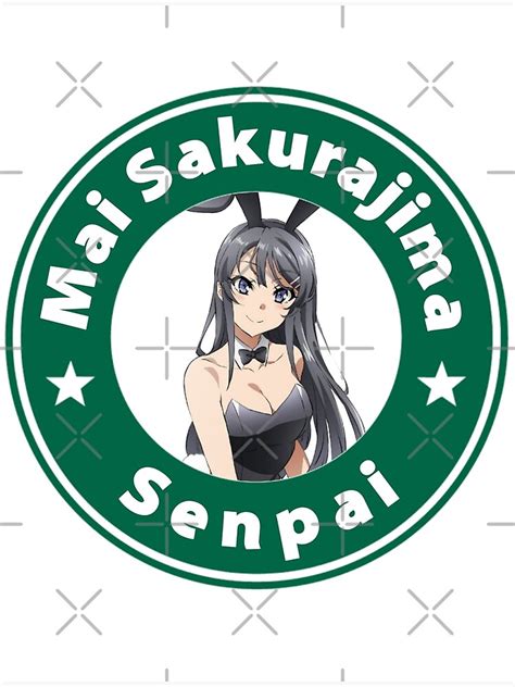 Mai Sakurajima Senpai Bunny Girl Senpai Poster By Wanderingtrader