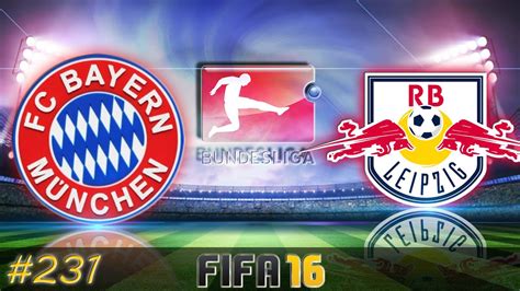 Champions prove themselves in these big games, so i'm expecting my team to show that they can. FC Bayern München vs RB Leipzig (Fifa 16 Trainerkarriere ...