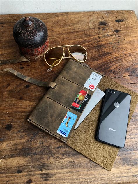 Cell Phone Wallet Case Minimalist Leather Wallet Leather Iphone 11