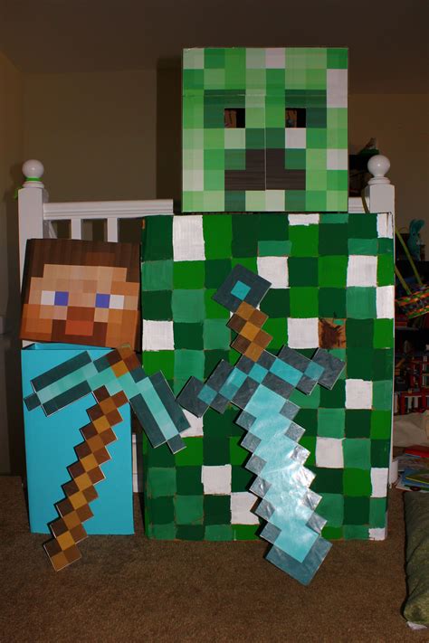 Steve Creeper Minecraft Diy Minecraft Costumes Minecraft Halloween My Xxx Hot Girl
