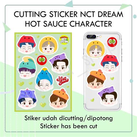 Jual Cutting Deco Stiker Nct Dream Hot Sauce Pinkfong Indonesiashopee Indonesia