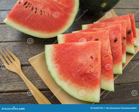 Watermelon Slice Stock Photo Image Of Watermelon Fresh 56387922