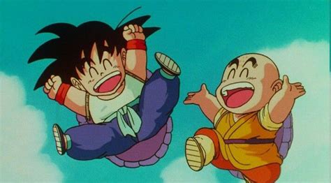 Goku And Krillin They Were So Cute Dragon Ball Art Anime Dragon Ball