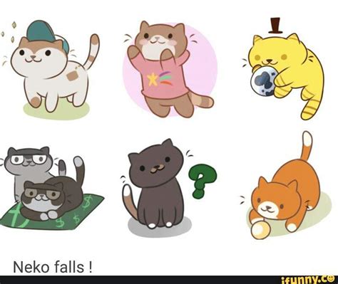 Neko Falls Neko Atsume ️ Amino