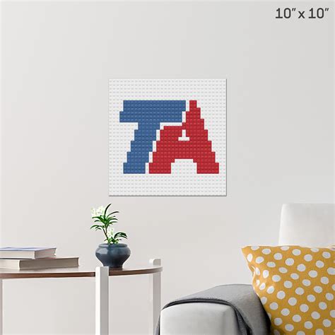 TravelCenters of America Logo Wall Poster - Build Your Own with Bricks