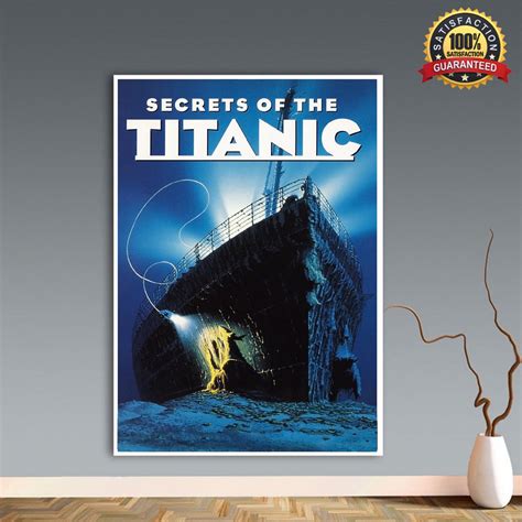 Vintage Titanic Movie Poster Rms Secrets Of The Titanic Posters