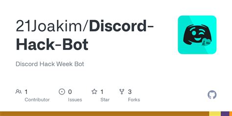 Discord Hack Botcommand Ideasmd At Master · 21joakimdiscord Hack Bot