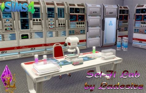 Sci Fi Lab At Ladesire Sims 4 Updates