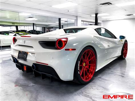 While mechanically still based on the 308, modifications were made to the body, chassis, and engine, most notably an increase in engine displacement to 3.2 l. 2018 Ferrari 488 Spider V8 TWIN TURBO 3.9L Used for sale in Saint-Eustache at Autos Empire