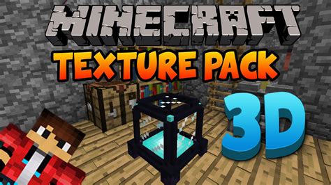 3d Blocks Texture Pack Minecraft Pe 154 Youtube
