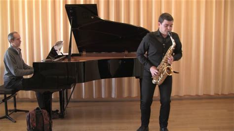 Larsson Saxophone Concerto Op14 2º Mov Youtube