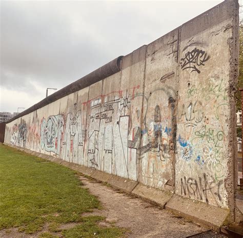 Berlin Wall Remnants Remain A Symbol Of Cold War Determination Of