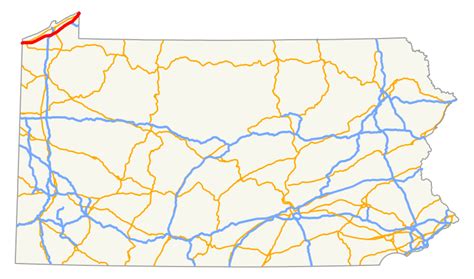 Interstate 90 In Pennsylvania Wegenwiki