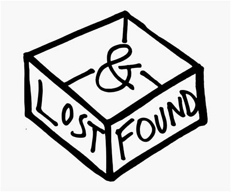 Lost And Found Vector Free Transparent Clipart Clipartkey