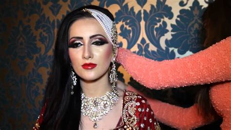 asian bridal makeup tutorial by madeeha youtube