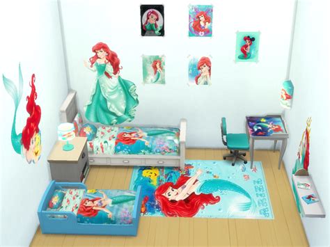 Sims 4 Mermaid Room Cc